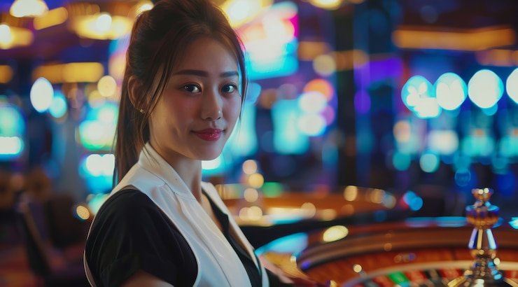 Meja Free Bet Blackjack live-dealer di gbk808 dengan dealer profesional